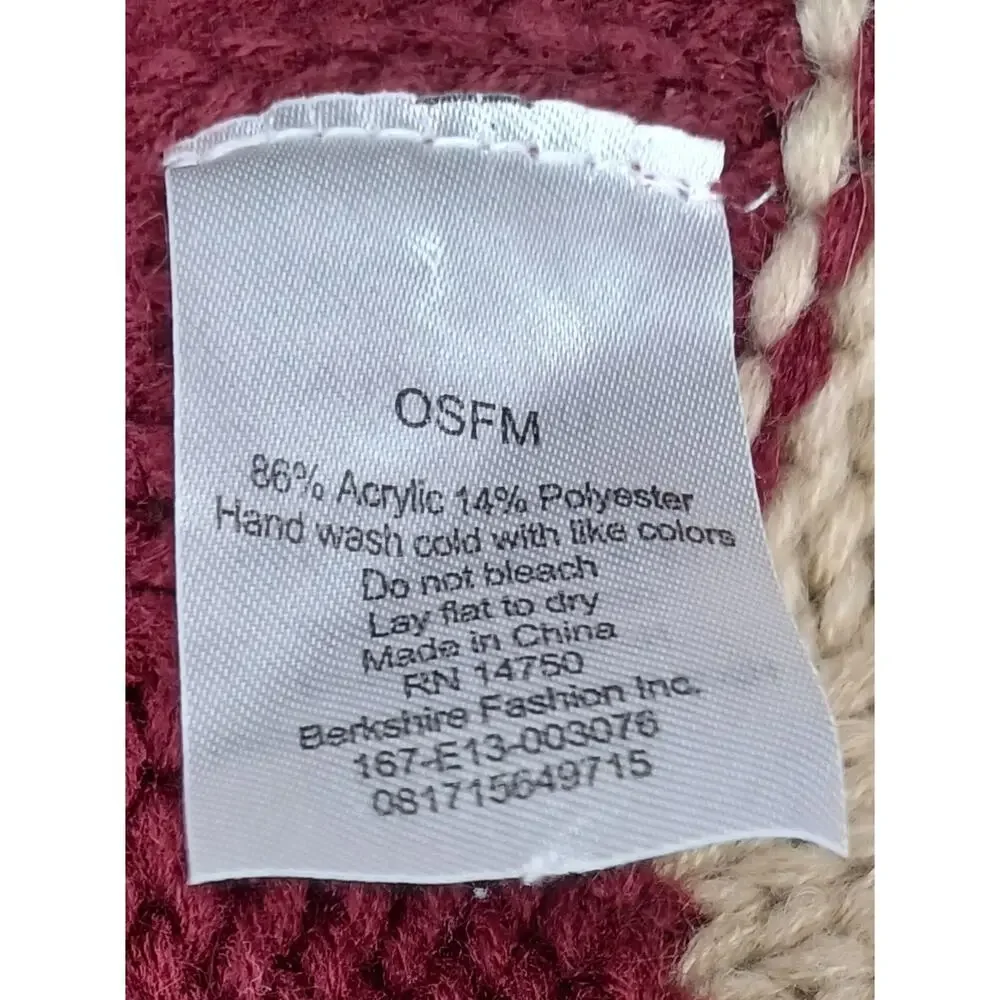 Women's Multicolored Scarf 5 Ft